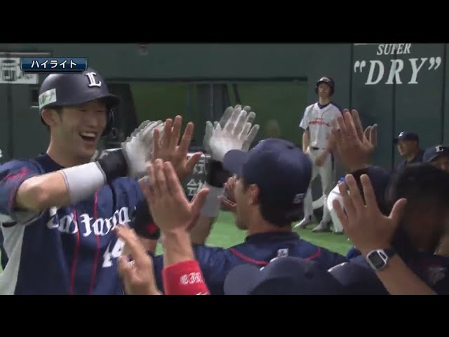 6/24 ホークス対ライオンズ ハイライト