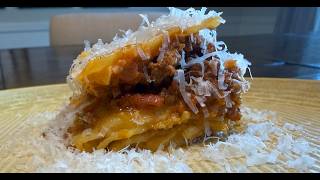 Easy Homemade Lasagna Recipe  Creamy Bechamel & Meat Sauce