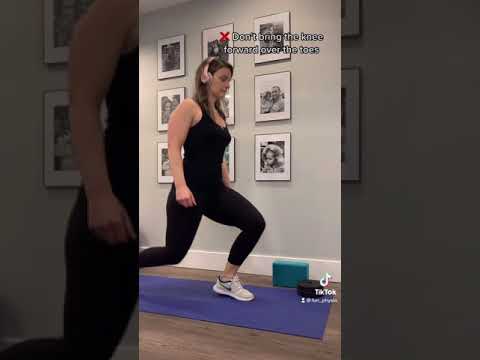 Proper Lunge Technique
