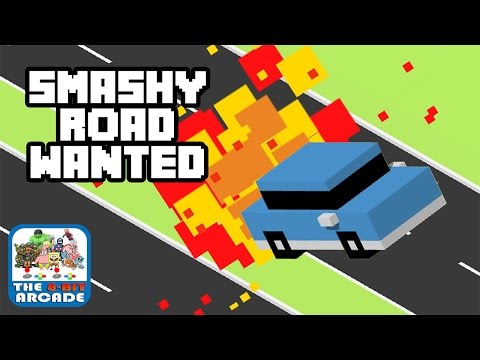 Smashy Road: Wanted - Escaping From Police And Army In A Limo (iPad Gameplay) Video