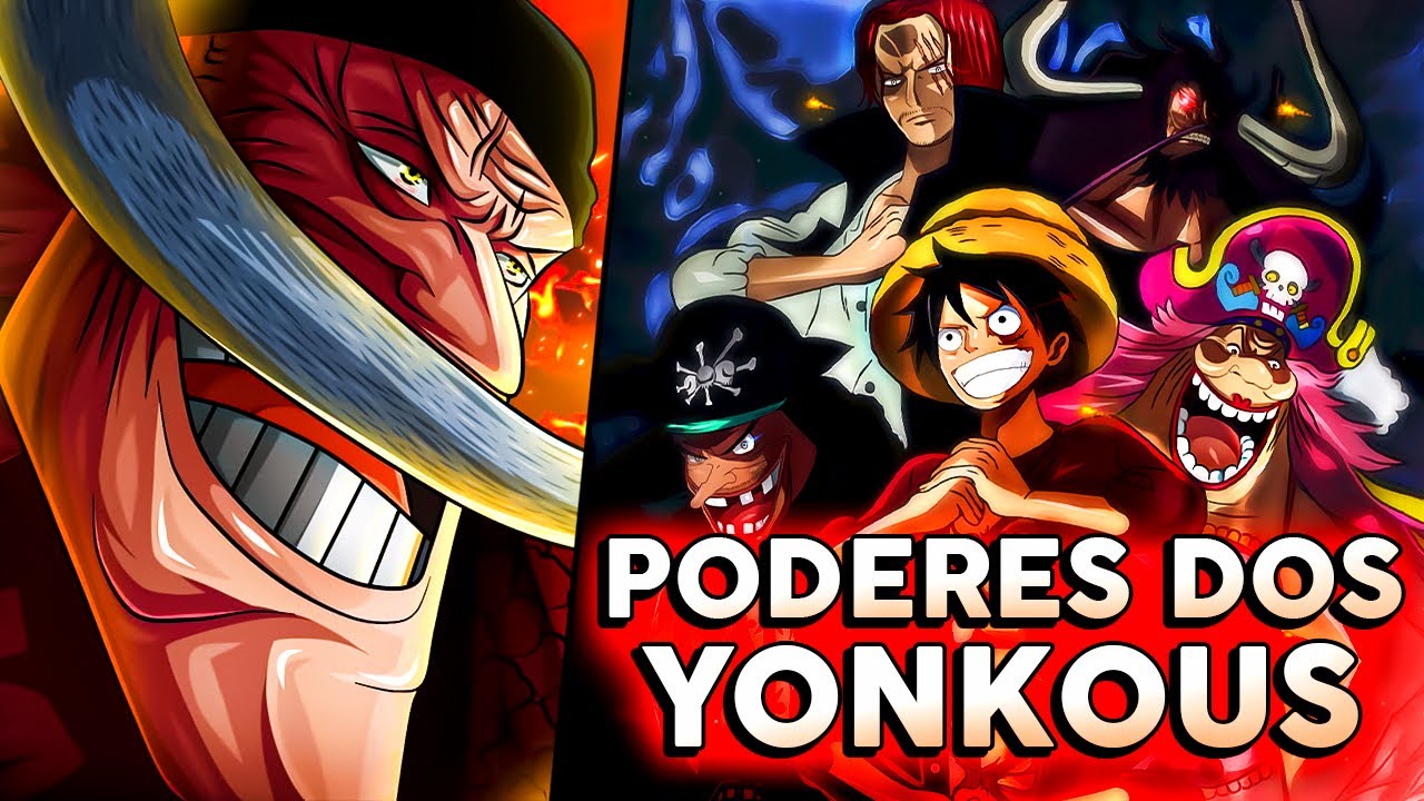Os Poderes e Habilidades de CADA YONKOU | One Piece