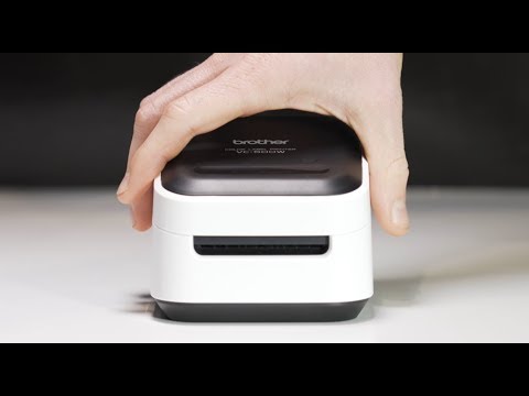 BROTHER VC-500W LABEL THERMO Spausdintuvas DESKTOP, USB, WIFI video