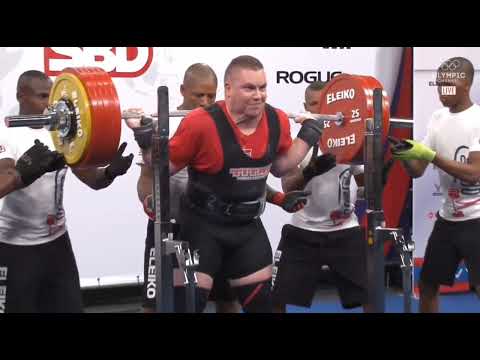 Carl Petter Sommerseth bronze medal total IPF Worlds 2022. -120kg