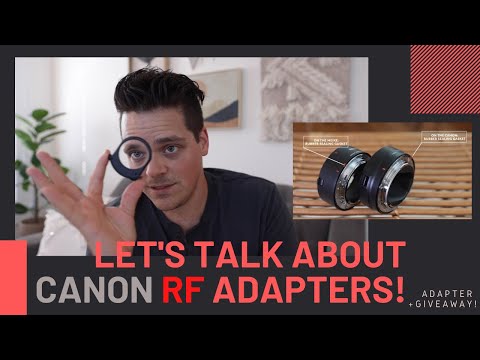 The Best Cheap Alternative to Canon RF to EF adapter! Meike RF Adapter Review & Giveaway