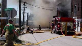 preview picture of video 'Marseilles IL 2-11 Commercial Structure Fire'