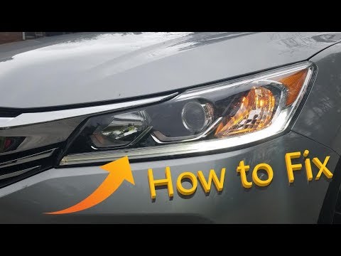 2016-17 Honda Accord Headlight LED DRL Burned Out Chip Replaced/Repaired