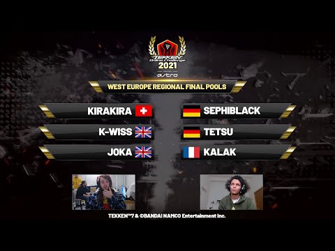 Tekken Online Challenge 2021 Regional Finals Pools Selection Show - West Europe
