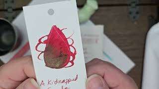 A Kidnapped Santa Claus Ink Review Wearingeul Limited Edition Fountain Pen Ink