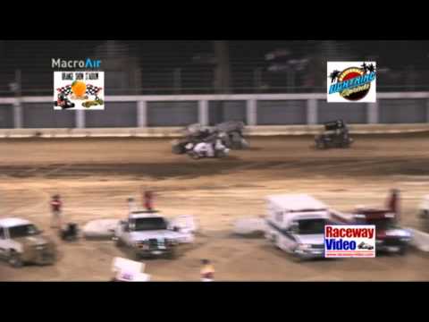 6.29.13 URA Limited Midgets and CA. Lightning Sprints from Orange Show Stadium