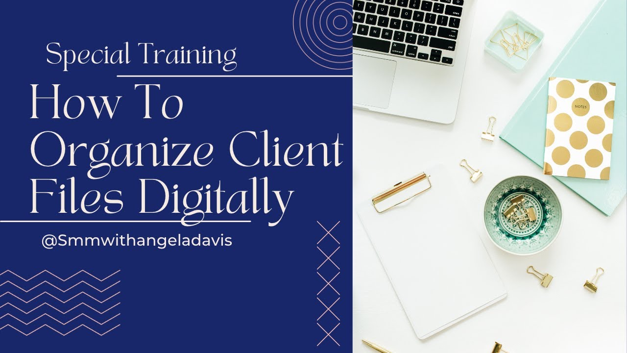 Peek Inside My Client File Organization Strategy with Google Drive! Freelance social media manager