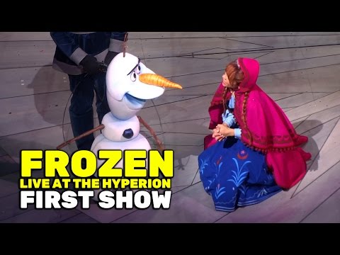 "Frozen - Live at the Hyperion" FULL first public performance at Disney California Adventure