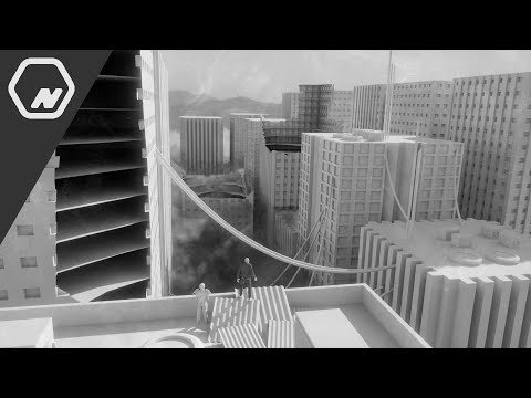 Modeling skyscraper above the clouds in Blender