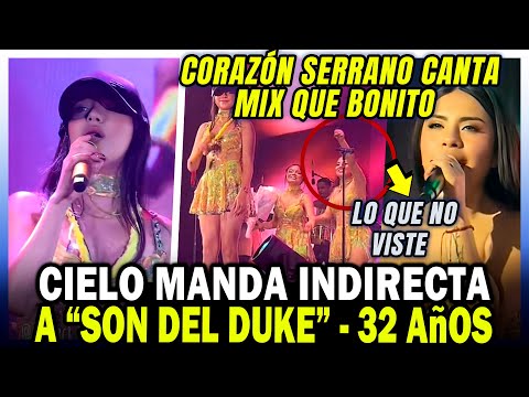 CIELO FERNANDEZ sings MIX QUE BONITO in CORAZÓN SERRANO and SENDS AN INDIRECT MESSAGE to SON DEL ...
