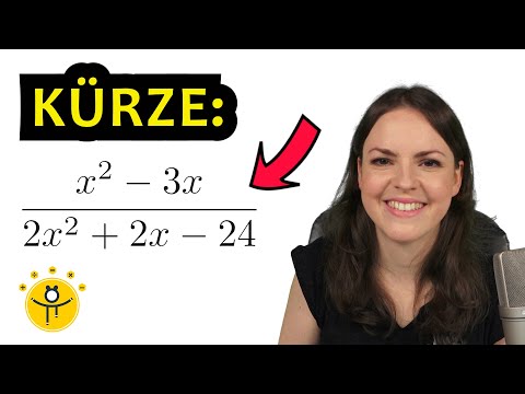 BRUCHTERME kürzen – Bruchterme vereinfachen mit Variablen, Beispiel