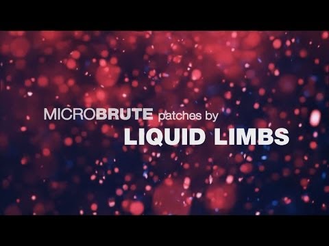 MicroBrute patches by LIQUID LIMBS #01