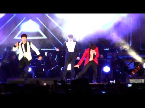 [111009] KBS Concert - B2ST - Fiction - Overpeck - NY Korea Festival [fancam]