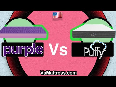 Purple vs Puffy 2021 Mattress Companion ☁️