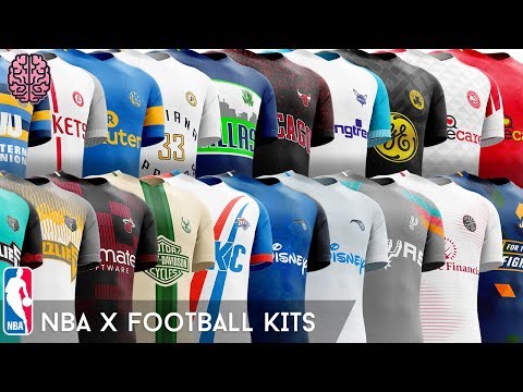 Speed Art: NBA Soccer Kits by Qehzy