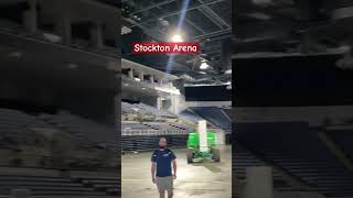 Stockton Arena floor view