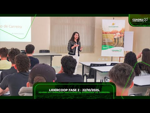 Jovens do Lidercoop participam de Workshop de Carreira