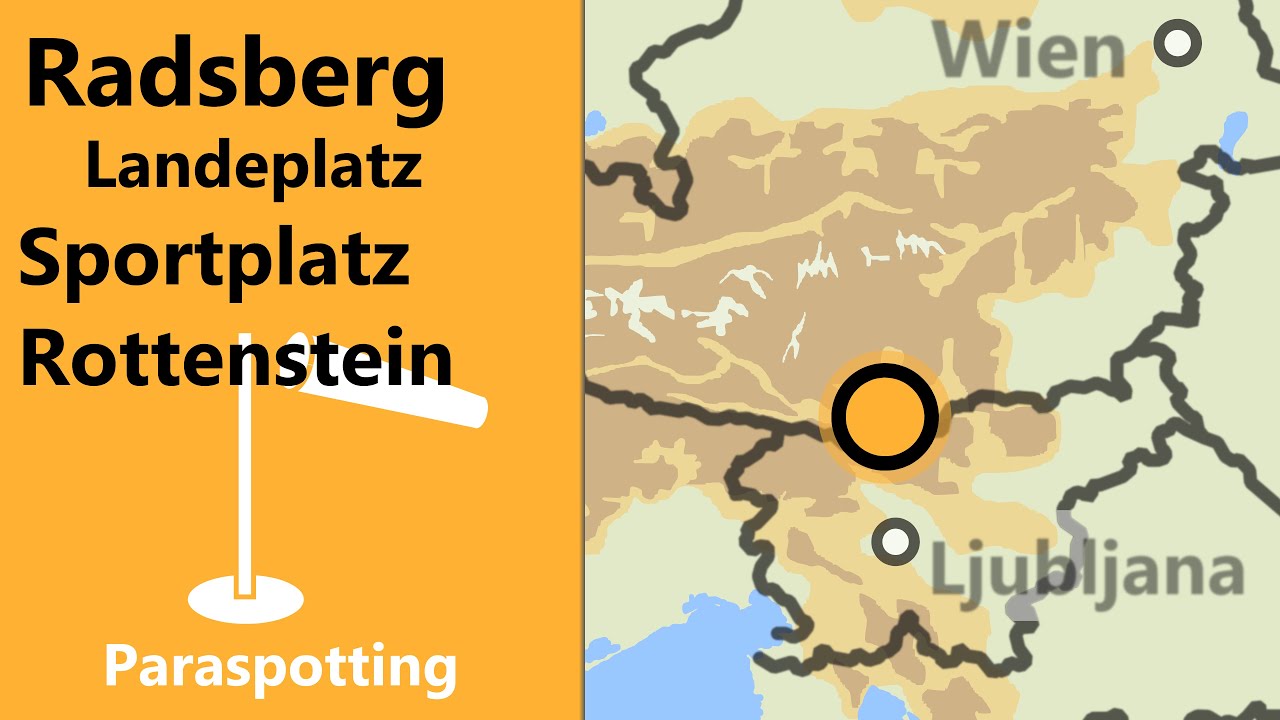 Landeplatz Sportplatz Rottenstein Radsberg Kärnten | Paraspotting