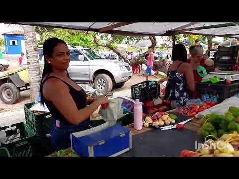 Feira livre do Parque dos Coqueiros na zona Norte de Natal RN...