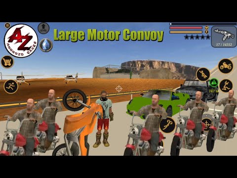 New Vegas Crime Simulator #76 - large motor convoy | #NAXEEX | Android GamePlay HD