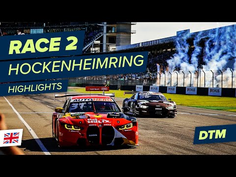 DTM 第9戦ホッケンハイム(ドイツ)2022 レース2のハイライト動画