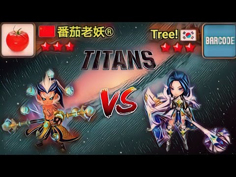 The Real Power of Tomato! 5 Matches vs Legend Player Tree (Psy) - Summoners War