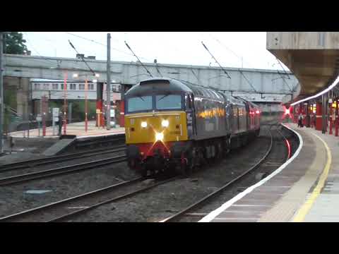 57002 with 68015/37069/68012/68019 dit 0z57 Crewe GB - Carlisle Kingmoor, 17th August 2021