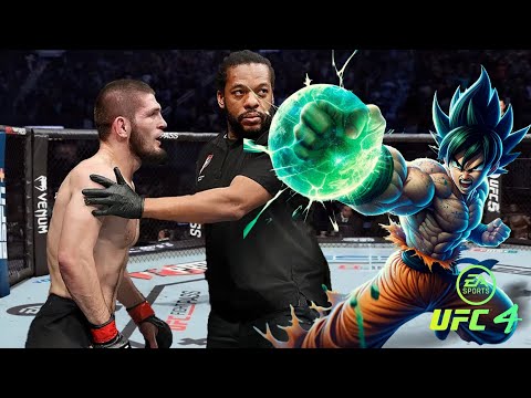 Khabib Nurmagomedov vs. Son Goku (EA Sports UFC 4)