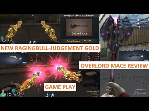 NEW RAGINGBULL-JUDGEMENT GOLD & OVERLORD MACE REVIEW
