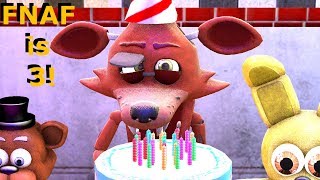 [FNAF SFM] Five Nights at Freddy's Baby Foxy Sings Happy Birthday to Fnaf