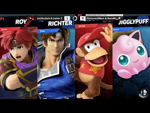 SOS 139 SSBU Doubles Winners Semis Dishonest/Bassmage vs. Junior Z/JumboJack