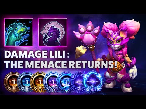 Lili Water Dragon - DAMAGE LILI THE MENACE RETURNS! - Hardstuck Bronze 5 Adventures 2022