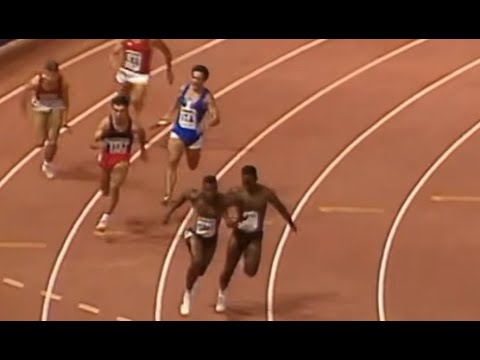 Carl  Lewis  One  of  the  Fastest  Anchor  Runners  in  History  8.70  Incredible.
