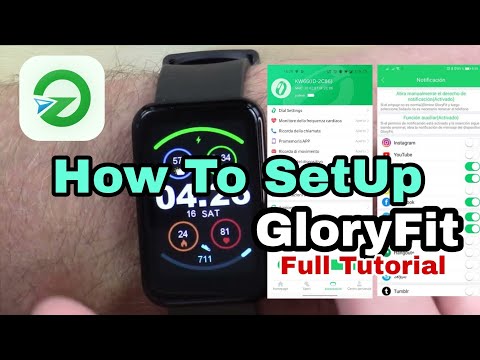 GloryFit App einrichten | So richten Sie Ihre GloryFit Smartwatch ein