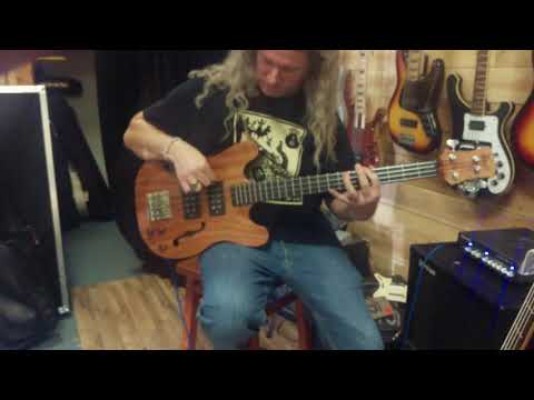 TONA - Hollow One - Short Scale Hollow Body Bass