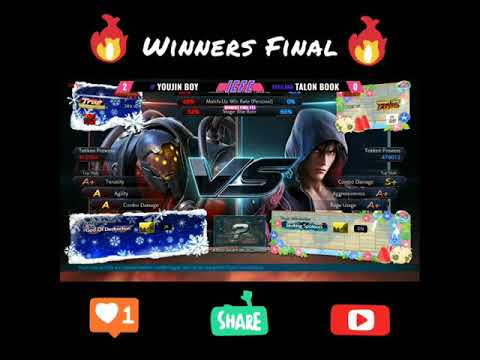 Tekken 7 Youjin Boy (Gigas) vs Book (Jin Leroy) ICFC ASIA Preseason Week 2 Winners Final