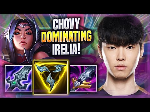 CHOVY DOMINATING WITH IRELIA! - GEN Chovy Plays Irelia MID vs Viktor! | Season 2022