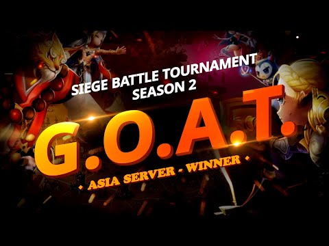 Interviewing G.O.A.T. - Siege Battle Tournament Season 2  Asia Server Winner