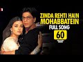 Zinda Rehti Hain Mohabbatein Song | Mohabbatein | Shah Rukh Khan, Aishwarya Rai | Lata Mangeshkar