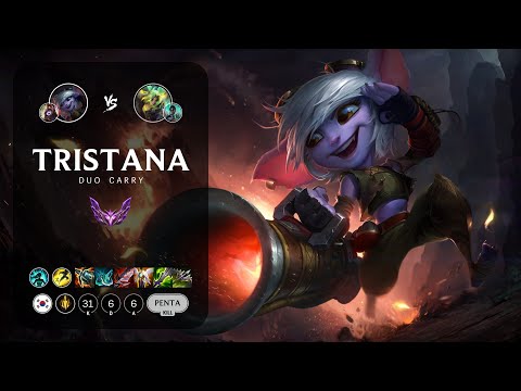 Tristana ADC vs Zeri - KR Master Patch 12.23