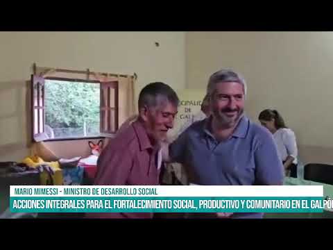 SALTA - Acciones integrales para el fortalecimiento social, productivo y comunitario en El Galpón