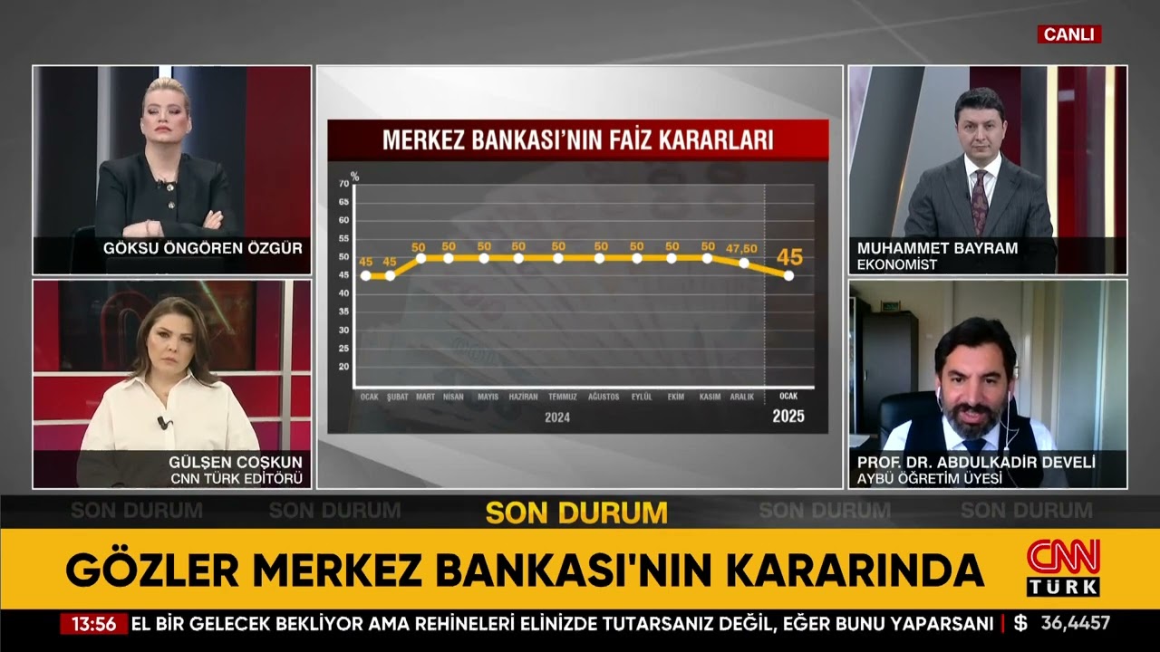 Merkez Bankası Faiz Kararını Açıkladı! Piyasalarda Son Durum Ne?