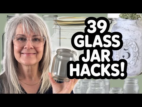 ⭐ 39 GLASS JAR HACKS You’ll Wish You Knew Sooner