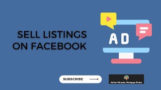 Sell Listings on Facebook (Single Property Ad)