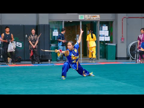 [2023] Ashley Oshiba - 1st - 8.83 - Adv Jianshu - 24th Wushu Collegiates