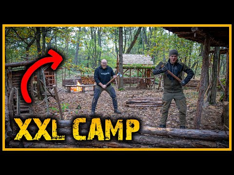 Bushcraft Camp [S05/E26] Bushcraft Bar und Wintervorbereitung - Bushcraft Survival Outdoor