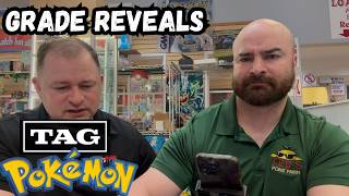 Pokemon Cards Tag Grading reveal